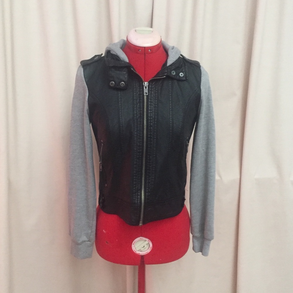 Leather jacket